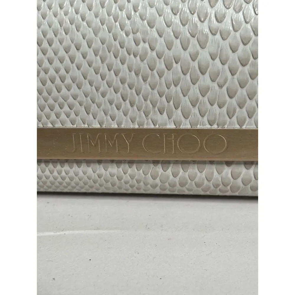 Jimmy Choo Marilia Sunglasses Gold Geometric Gradient Lens Crystal Arm NWT - Picture 5 of 6